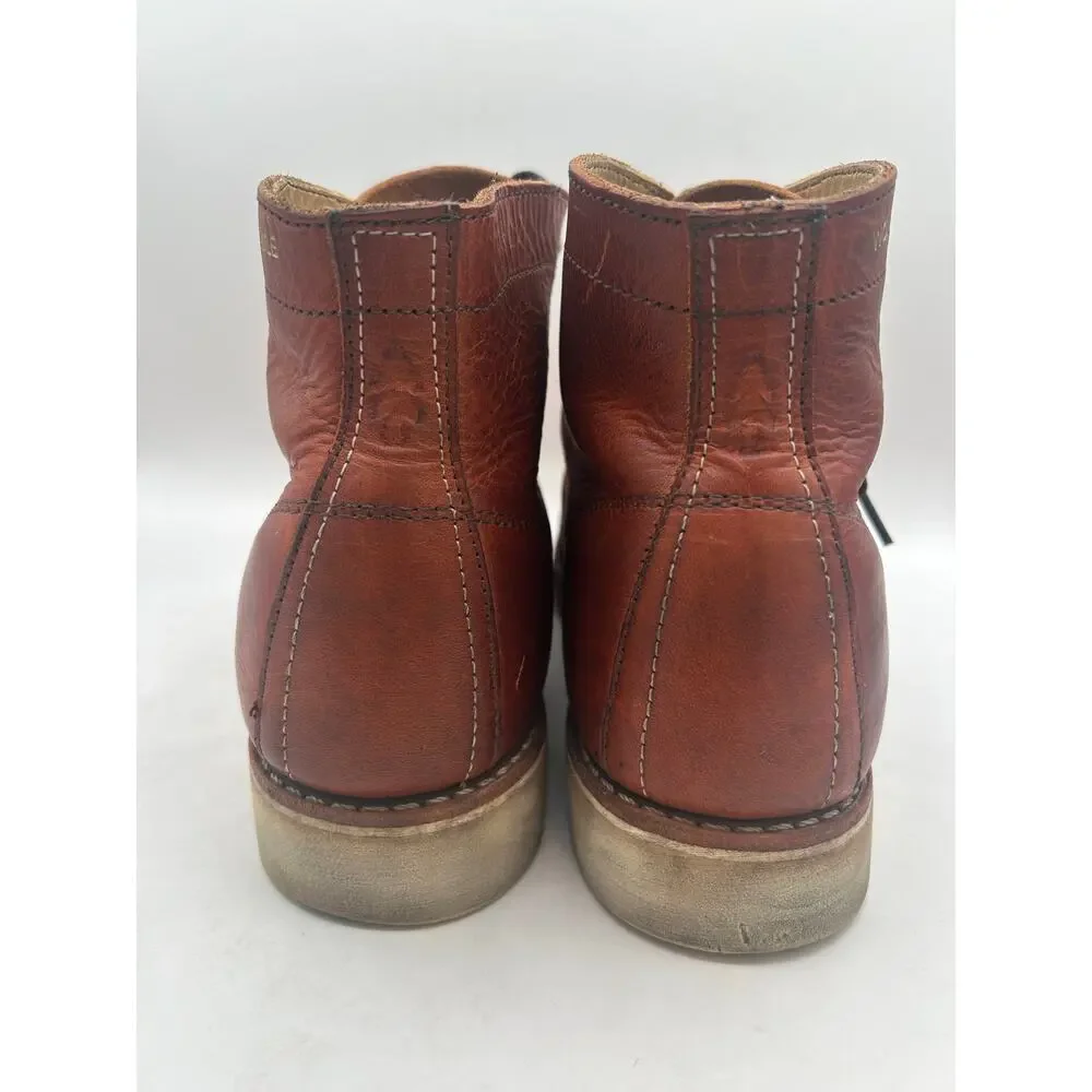 Wolverine 1000 Mile X Buffalo Trace Brown Tan Leather Lace Up Boots Men’s 10 - Picture 8 of 15